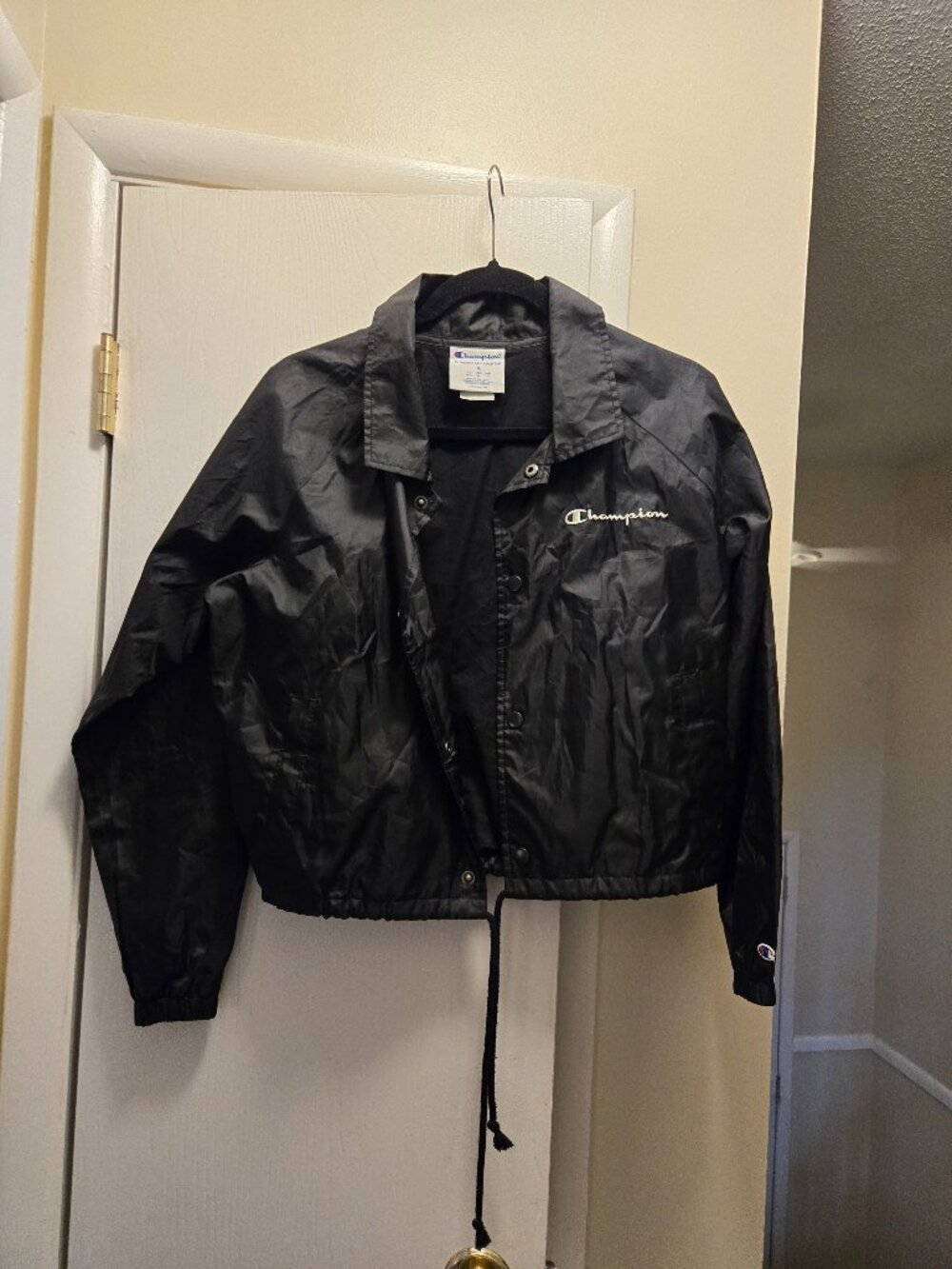 Cropped Champions Windbreaker